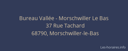 Bureau Vallée - Morschwiller Le Bas