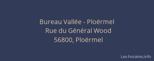 Bureau Vallée - Ploërmel