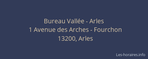 Bureau Vallée - Arles