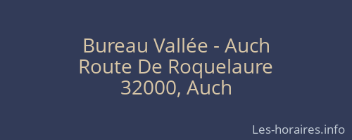 Bureau Vallée - Auch
