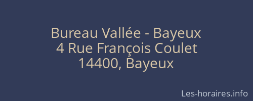 Bureau Vallée - Bayeux