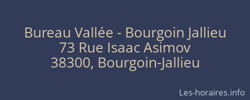 Bureau Vallée - Bourgoin Jallieu