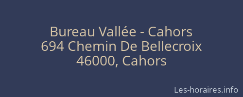 Bureau Vallée - Cahors