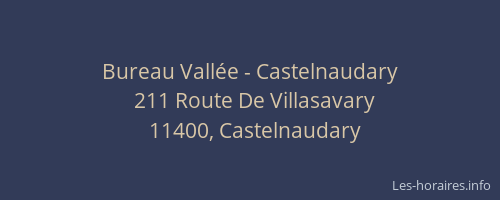 Bureau Vallée - Castelnaudary