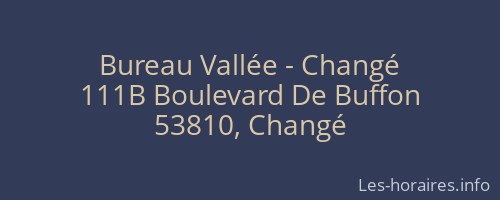 Bureau Vallée - Changé