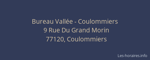 Bureau Vallée - Coulommiers