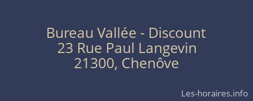 Bureau Vallée - Discount