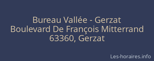 Bureau Vallée - Gerzat
