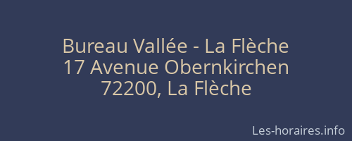 Bureau Vallée - La Flèche