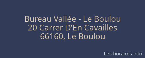 Bureau Vallée - Le Boulou
