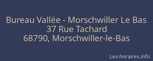 Bureau Vallée - Morschwiller Le Bas