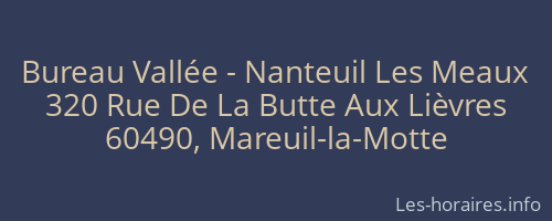 Bureau Vallée - Nanteuil Les Meaux