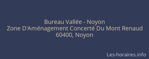 Bureau Vallée - Noyon