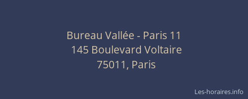 Bureau Vallée - Paris 11
