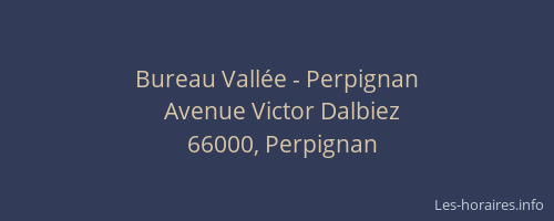 Bureau Vallée - Perpignan