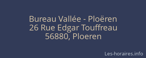 Bureau Vallée - Ploëren