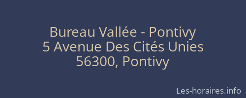 Bureau Vallée - Pontivy