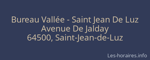 Bureau Vallée - Saint Jean De Luz