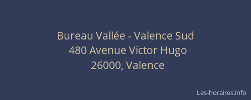 Bureau Vallée - Valence Sud