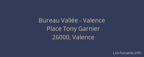 Bureau Vallée - Valence