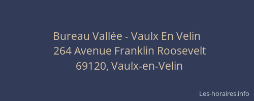Bureau Vallée - Vaulx En Velin