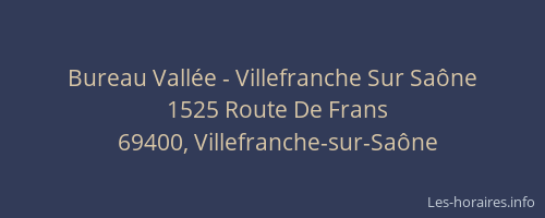 Bureau Vallée - Villefranche Sur Saône