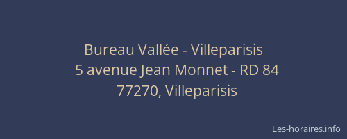 Bureau Vallée - Villeparisis