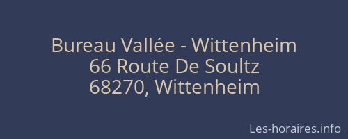 Bureau Vallée - Wittenheim