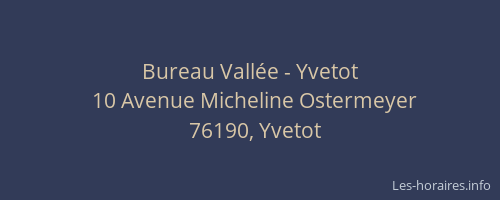 Bureau Vallée - Yvetot