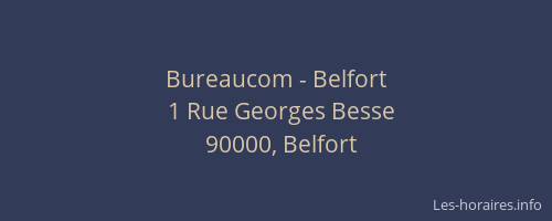 Bureaucom - Belfort