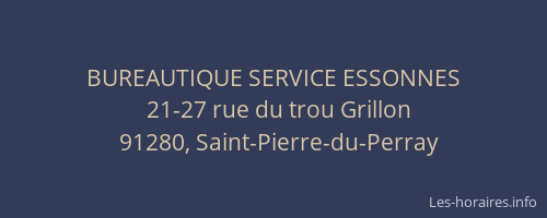 BUREAUTIQUE SERVICE ESSONNES