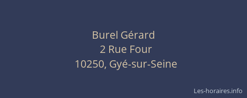 Burel Gérard