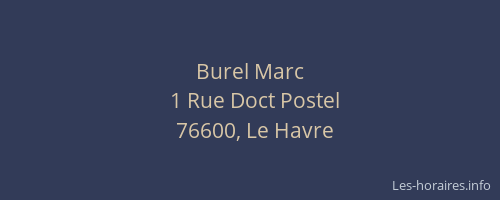 Burel Marc