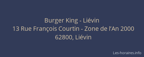Burger King - Liévin