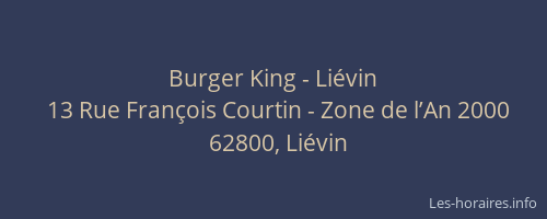 Burger King - Li&eacute;vin