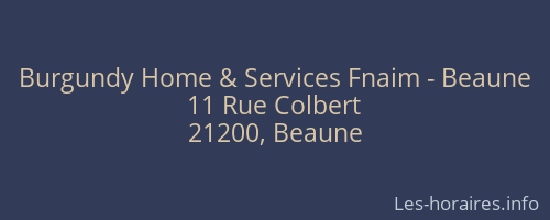 Burgundy Home & Services Fnaim - Beaune