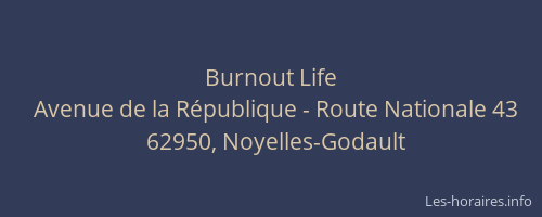 Burnout Life