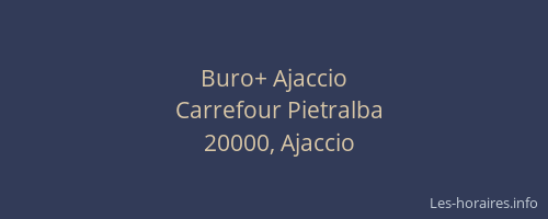 Buro+ Ajaccio