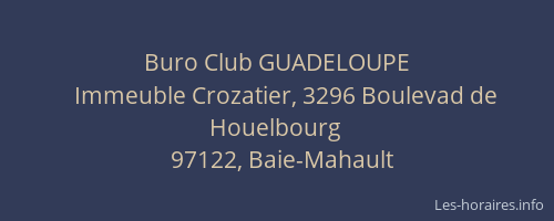 Buro Club GUADELOUPE