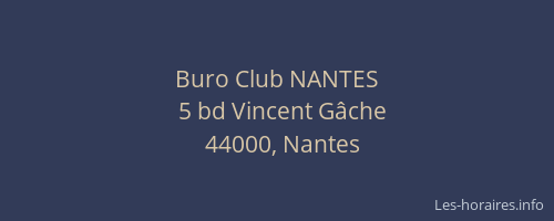 Buro Club NANTES