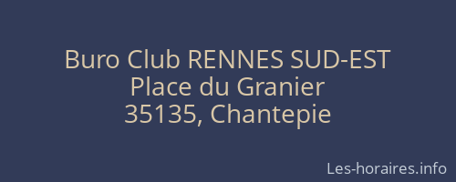 Buro Club RENNES SUD-EST