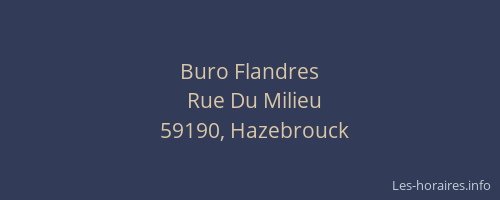 Buro Flandres