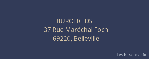 BUROTIC-DS