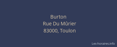 Burton
