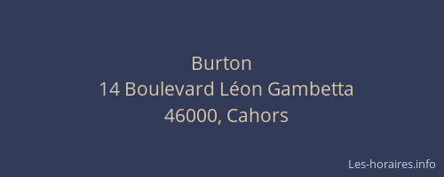 Burton