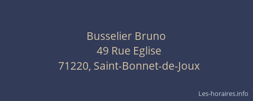 Busselier Bruno