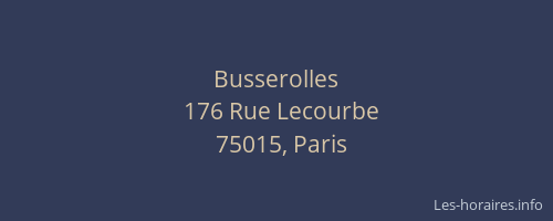 Busserolles