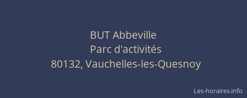 BUT Abbeville