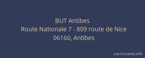 BUT Antibes
