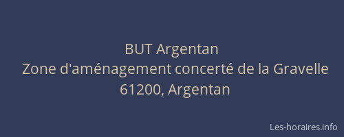 BUT Argentan